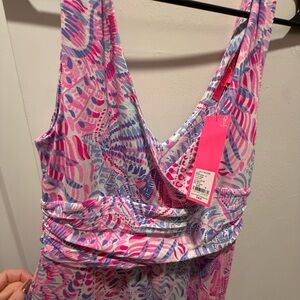 Lilly Pulitzer Pink and Blue Sloane Dress